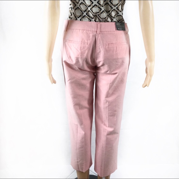 J. Crew Pink Skimmer/City Fit Petite Pants size 6 - Picture 2 of 8